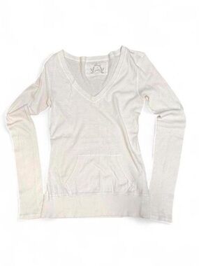 Y2K Old Navy Thermal V Neck Longsleeve Shirt